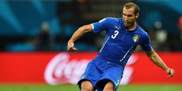 Hadapi Belanda, Italia Minus Chiellini