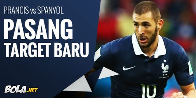 Preview: Prancis vs Spanyol, Pasang Target Baru