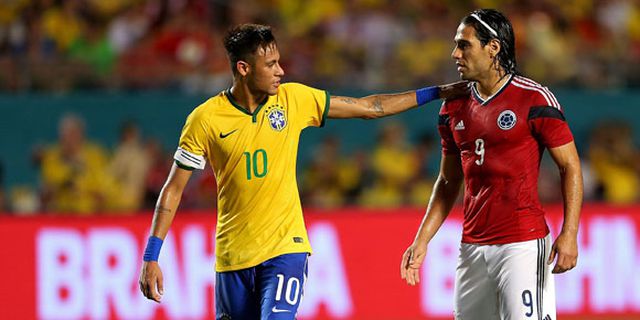 Highlights Friendly: Brasil 1-0 Kolombia