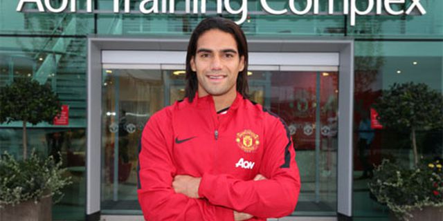 Pindah ke MU, Falcao Merasa Seperti Anak Kecil Pindah ke MU, Falcao Merasa Seperti Anak Kecil