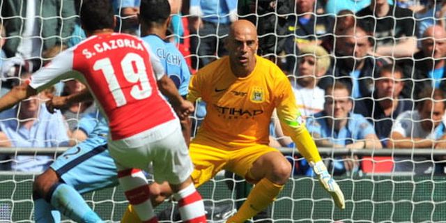 Caballero Terima Jadi Nomor Dua di Man City