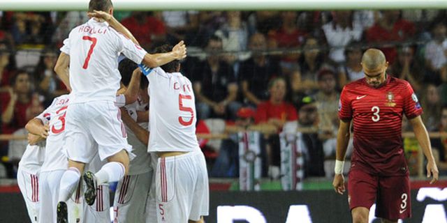 Galeri Kualifikasi EURO 2016: Portugal 0-1 Albania Galeri Kualifikasi EURO 2016: Portugal 0-1 Albania