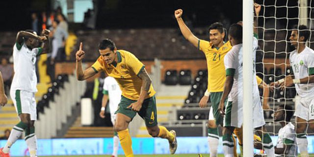 Australia vs Saudi Arabia Hasilkan Lima Gol