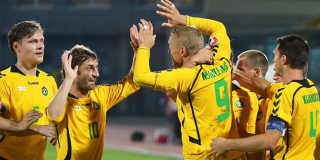 Highlights Kualifikasi EURO: San Marino 0-2 Lithuania