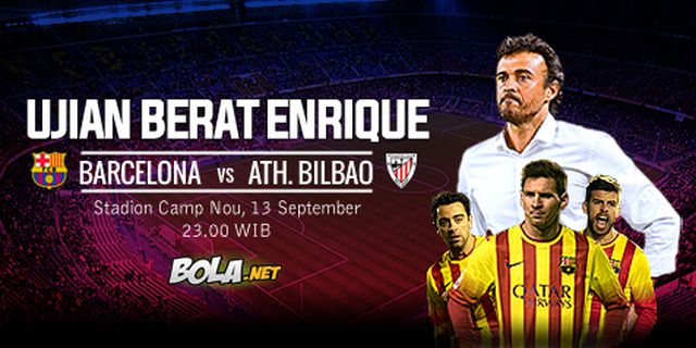 Preview: Barcelona vs Bilbao, Ujian Berat Enrique 