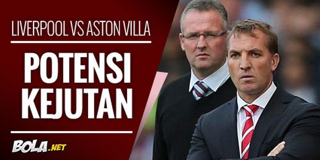 Preview: Liverpool vs Aston Villa, Putus Rekor Negatif