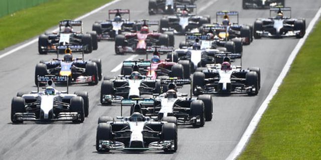 Kalender Balap Formula 1 2015 Resmi Dirilis