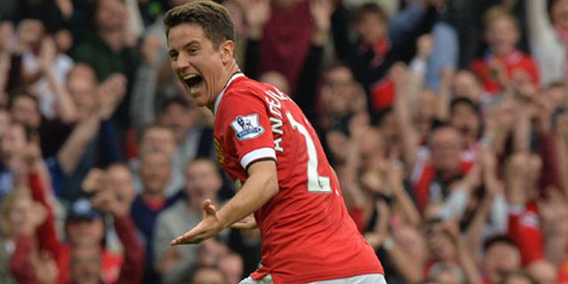 Herrera Senang Cetak Gol Perdana di United