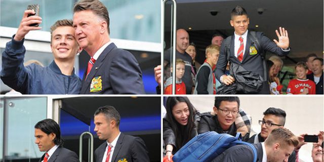 Galeri: Skuat United Ladeni Fans Sebelum Tantang QPR Galeri: Skuat United Ladeni Fans Sebelum Tantang QPR