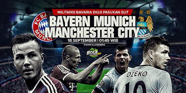 Preview: Bayern Munich vs Man City, Hapus Trauma