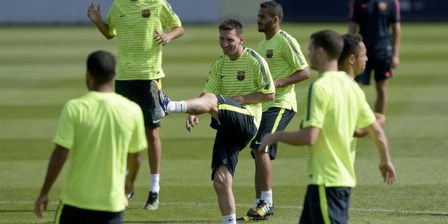 Galeri: Persiapan Barcelona Kontra APOEL Galeri: Persiapan Barcelona Kontra APOEL