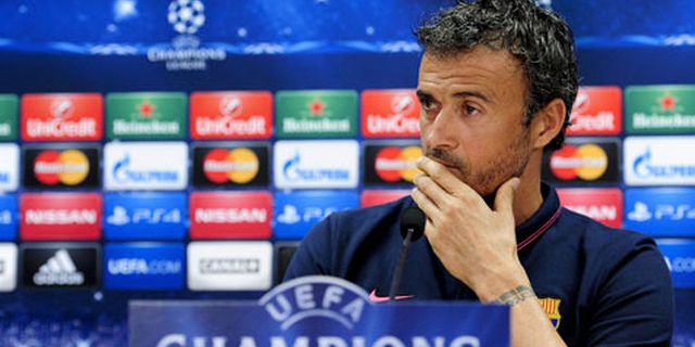 Enrique: Tak Mungkin Menetapkan Target di Liga Champions