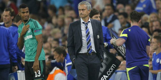 Mourinho Kecewa Chelsea Ditahan Imbang Schalke