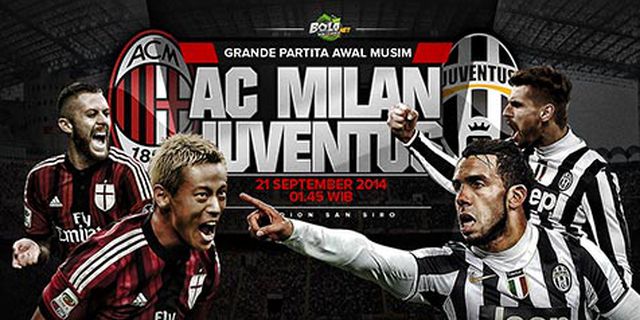 Preview: Milan vs Juventus, Bara di Musim Baru