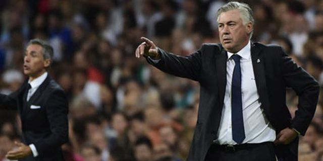 Ancelotti Tak Khawatir Tertinggal Dari Barca