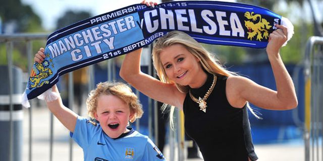 Galeri Suporter: Manchester City vs Chelsea