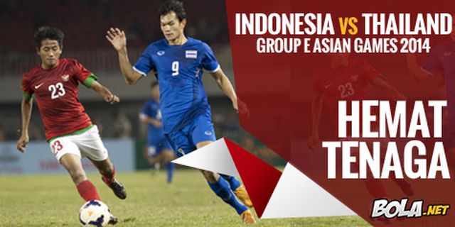 Preview: Indonesia U-23 vs Thailand U-23, Hemat Tenaga