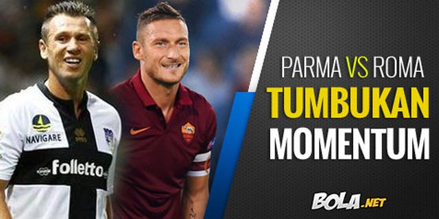 Preview: Parma vs Roma, Tumbukan Momentum