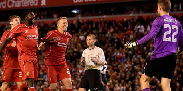 Liverpool Lalui Adu Penalti Super Langka di Inggris