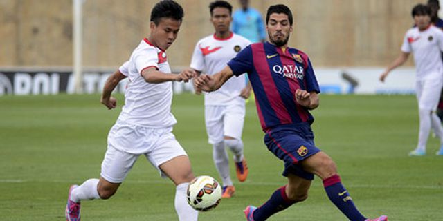 Kalah Telak Dari Barcelona B, Ini Kata Indra Sjafri