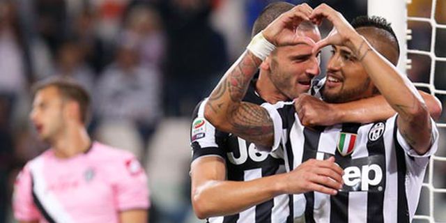 Review: Vidal Brace, Juve Capolista