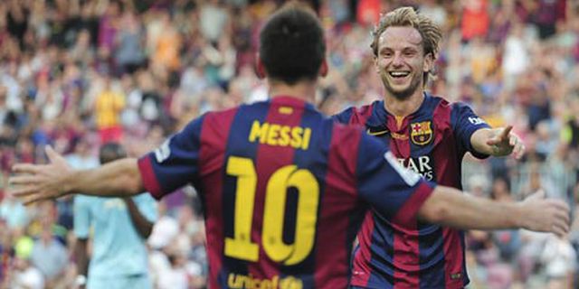 Rakitic: Barca Pesta Gol Karena Lebih Sabar