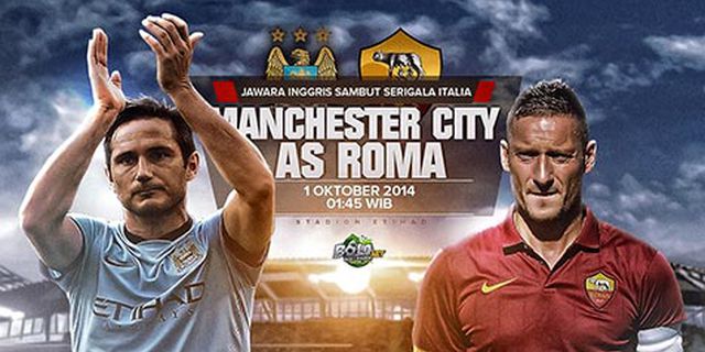 Preview: Man City vs Roma, Krusial Bagi Tuan Rumah Preview: Man City vs Roma, Krusial Bagi Tuan Rumah