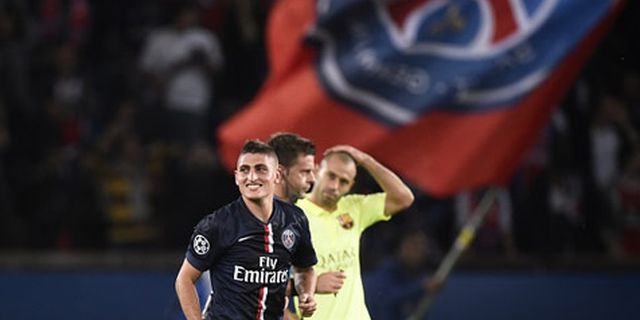 Korban Gol Spesial, Verratti 'Pilih' Barcelona Korban Gol Spesial, Verratti 'Pilih' Barcelona