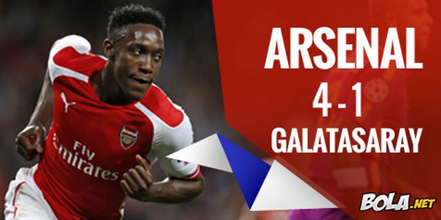 Review: Hattrick Welbeck Menangkan 10 Pemain Arsenal