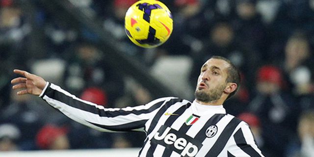 Chiellini: Laga Roma Tak Menentukan Scudetto