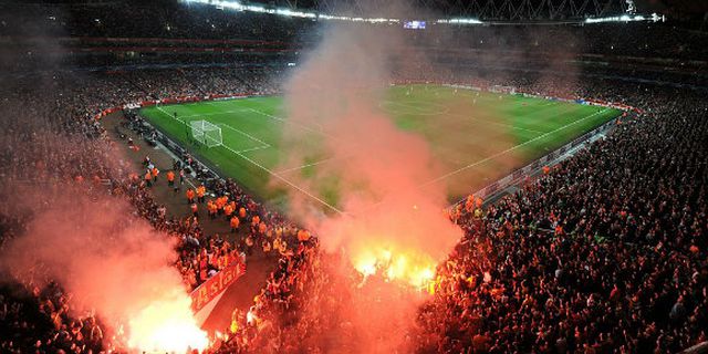 Dibantai Arsenal, Suporter Galatasaray Rusak Stadion Emirates