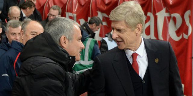 Mourinho Salut Atas Pengabdian 18 Tahun Wenger Mourinho Salut Atas Pengabdian 18 Tahun Wenger