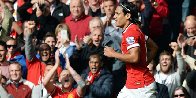 Betah, Falcao Ingin Bertahan Lama di United Betah, Falcao Ingin Bertahan Lama di United