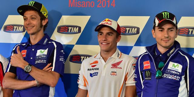 Rossi-Marquez Musuh Utama Lorenzo di Lintasan