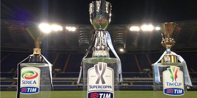 Supercoppa Italiana 2014 Dihelat di Qatar