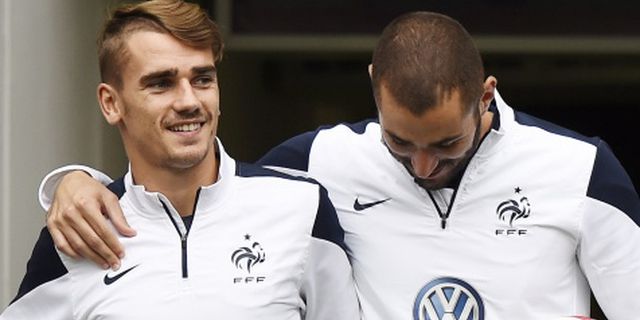 Lupakan Rivalitas Klub, Benzema Ajarkan Griezmann Pentingnya Statistik