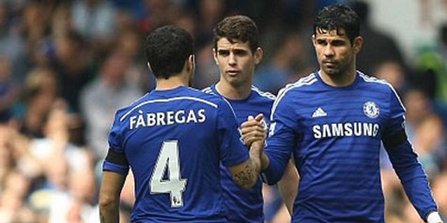 Chelsea Dimanja Taring Costa dan Assist Fabregas