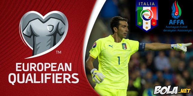 Preview: Italia vs Azerbaijan, Tak Menang Dosa