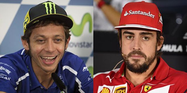 Alonso Diisukan Pergi dari Ferrari, Rossi Kecewa