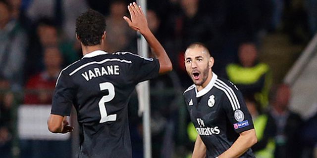 Varane: Benzema Adalah Striker '9 1/2'