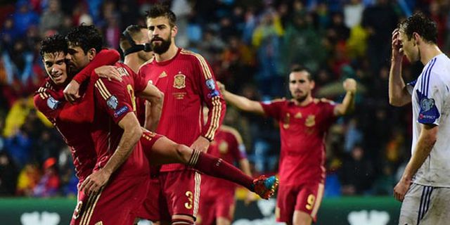 Highlight Kualifikasi Euro 2016: Luksemburg 0-4 Spanyol