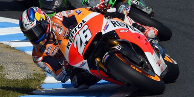 Terlambat Panas, Pedrosa Beri Marquez Selamat