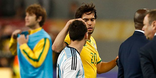 Messi Ternyata Tak Marah pada Kaka