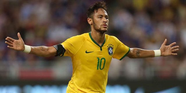 Quattrick Neymar Hancurkan Jepang