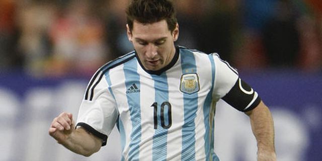 Messi Pimpin Pesta Gol Argentina Lawan Hong Kong