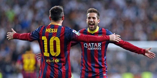 Alba: Bernabeu Sulit Beri Aplaus Untuk Messi Alba: Bernabeu Sulit Beri Aplaus Untuk Messi