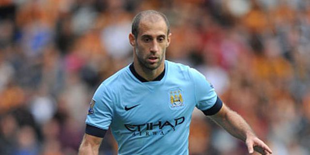 Zabaleta Tak Malu Dapat Peran Pembantu Zabaleta Tak Malu Dapat Peran Pembantu