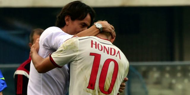 Cetak Brace, Honda Tuai Pujian Dari Inzaghi Cetak Brace, Honda Tuai Pujian Dari Inzaghi