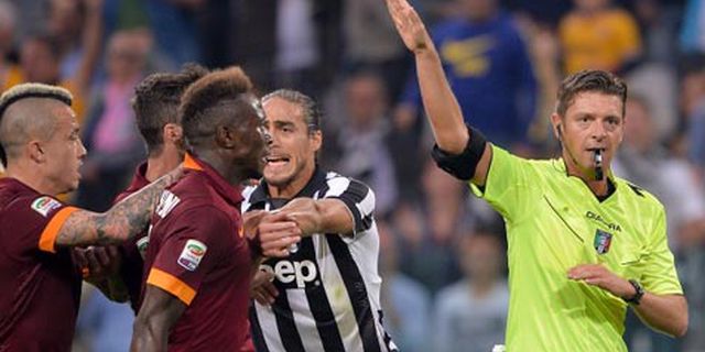 Wasit Juve vs Roma Akui Bikin Kesalahan