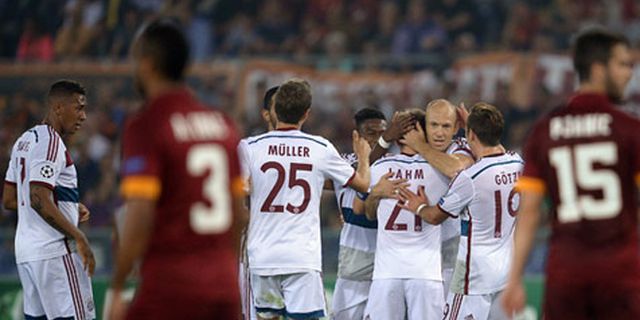 Review: Bayern Hancurkan Roma di Olimpico